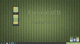 Concept LCD Weather Widget