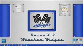 RacerX2 Weather Widget