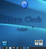 Maya Clock Gadget