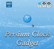 Persium Clock Gadget