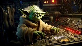 4K Yoda at the Controls