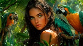 4K Jungle Girl