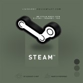 Steam Dock Icon 3D Logo
