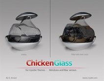 Chicken Glass Diet-Coke