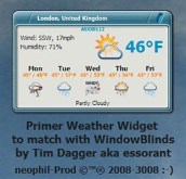 Primer Weather Widget