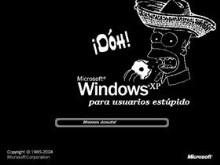 WindXP para estupidos / Homer Simpson