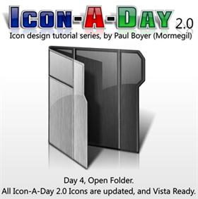 Icon-A-Day 2.0, Day 4, Open Folder