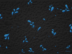 Drops (Blue)