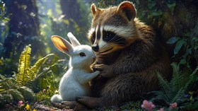 With Bunny