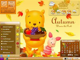 Autumn Pooh & Piglet