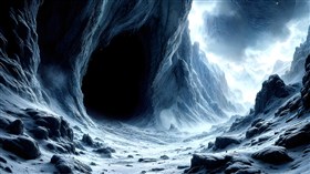the cave