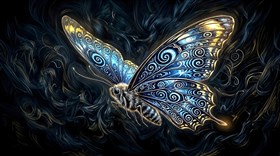 A butterfly