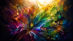 rainbow-leaf