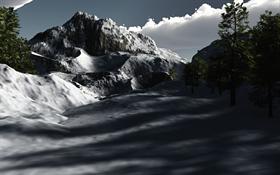 Winter Mountains v2