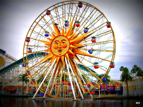 Sun Wheel at the Pier