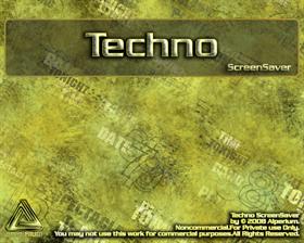 Techno Screen Saver