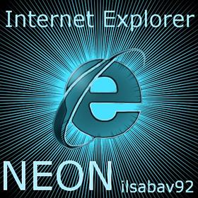Internet Explorer Neon