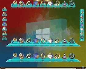 OS W8 Dock Tray Tiles