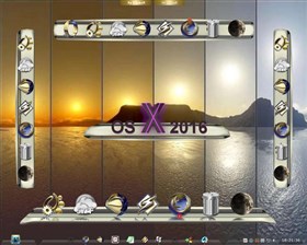 OS X 2016 Dock
