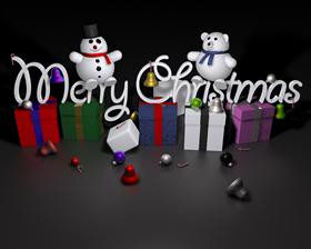 snowdude and pbear xmas