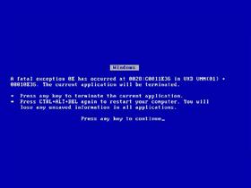 Blue Screen Of Death