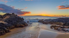 Maui Island Sunset Beach
