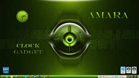 Amara Clock Gadget