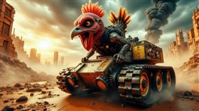 4K Runaway Turkey