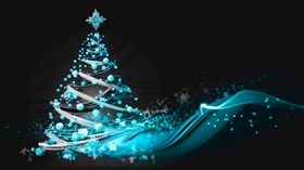4K Blue Tree