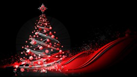 4K Red Tree