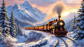 4K Holiday Train