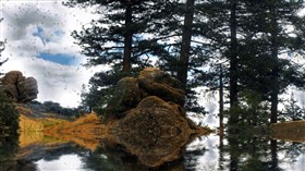 Rainy Rock Pile