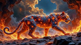 4K Spotted Leopard