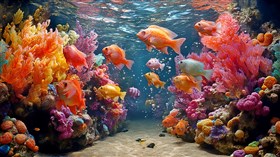 4K Aquarium Sea