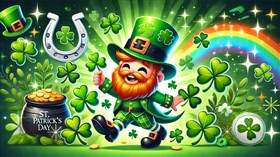 4K Lucky Clovers