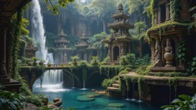 4K Ancient Scape