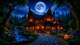 4K Moon Scape