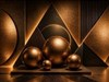 4K Copper Ball Wall