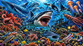 4K Sea Life