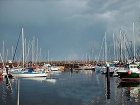 Boats at Scarborough Seafront
