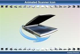 Animated Scanner Icon