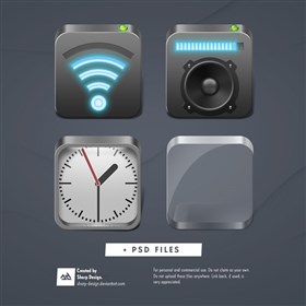 4 ObjectDock Icons