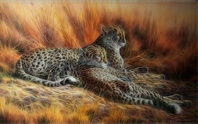 Leopard Pair