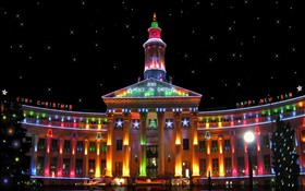 Denver City Bldg Christmas