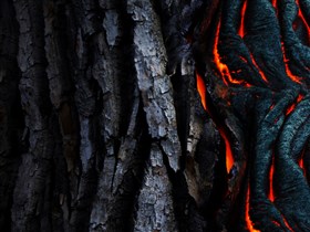 Dried Lava