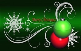 Merry Christmas Green
