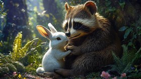 With Bunny