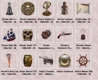 Pirate Pack 1 Dock Icons