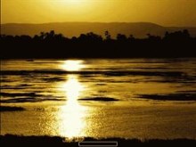 Sunset over Nile