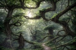 A surreal forest